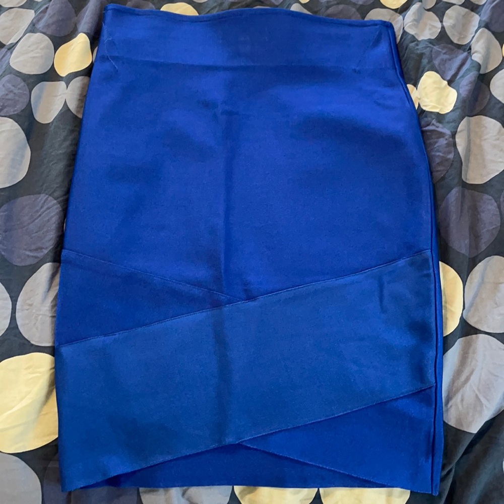 Blue skirt